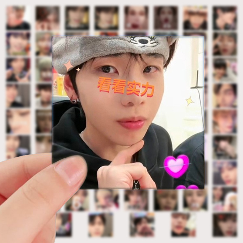 K 일반 표현 패키지 스티커 웃긴 멍청한 신랑 K 일반 주변 스티커 모바일 폰 데스크탑 방수 DIY 장식 스티커