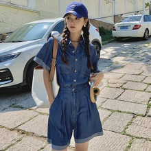 2025年夏季新款时尚休闲百搭舒适又亲肤提升品质清凉天丝连体短裤