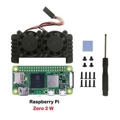 ラズベリーパイzero 2 wアルミ合金ケース付き放熱raspberry pi pi0 2 w