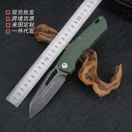 外贸热销斯巴达微技术联名款户外口袋折叠刀瓜果削皮高硬度折刀