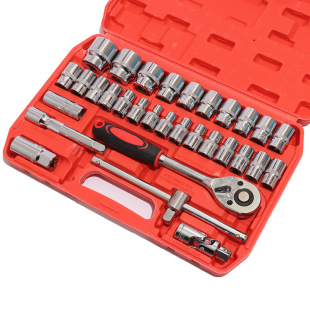 Dafei complete set of tools 8-32mm car repair ratchet socket classic hybrid car socket wrench tool