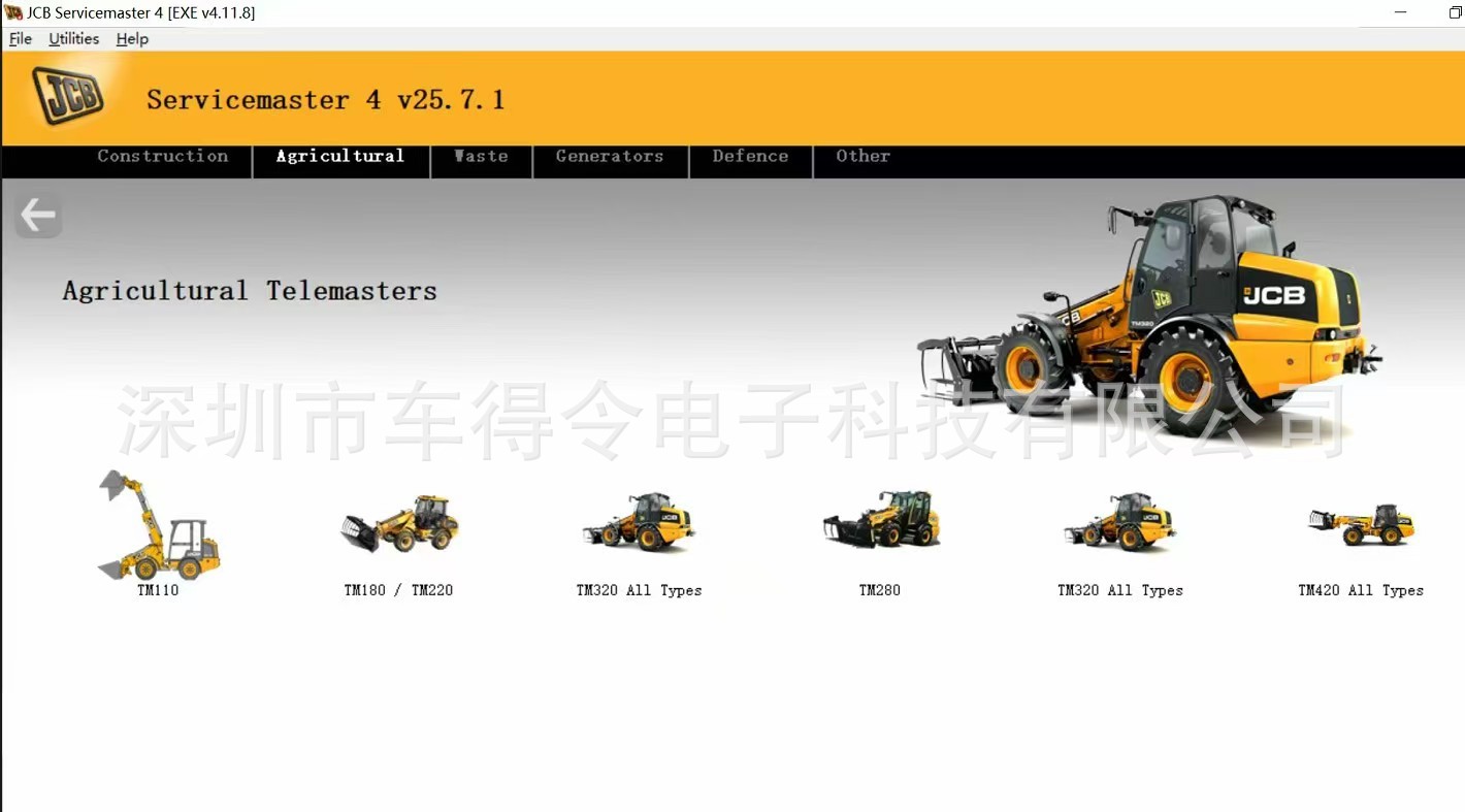 Wholesale applicable JCB Electronic Service Tool, truck diagnostic instrument, excavator testing device