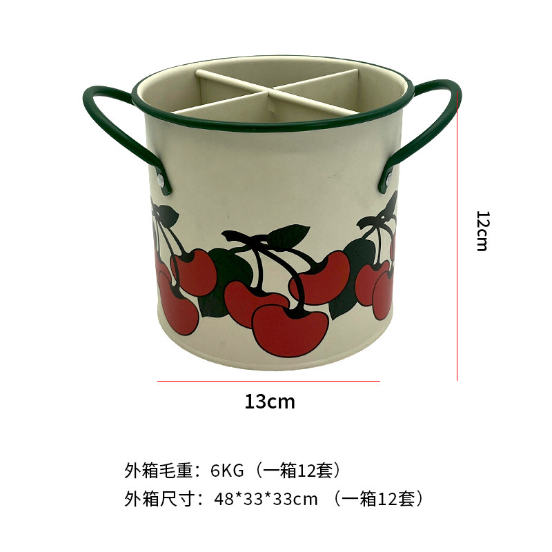 メーカーカスタマイズされた北欧スタイルのスプーン、ナイフ、フォーク、ジャー収納カップ、耳付き箸収納チューブ、INS高価値ペンホルダー鉄|undefined