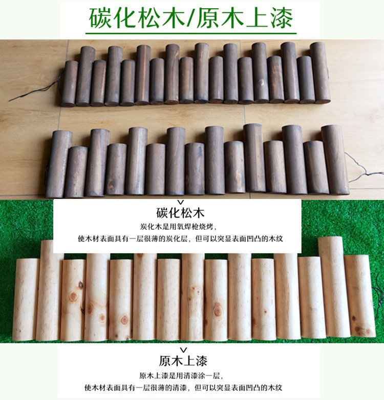 Decaying wood fence garden fence outdoor courtyard fence outdoor railings indoor balcony plant corner decoration wooden stakes