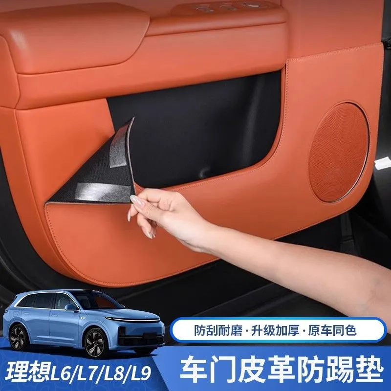 Li Auto L6 L7 L8 L9 üçün qapı zərbə qoruyucusu, dəri örtük