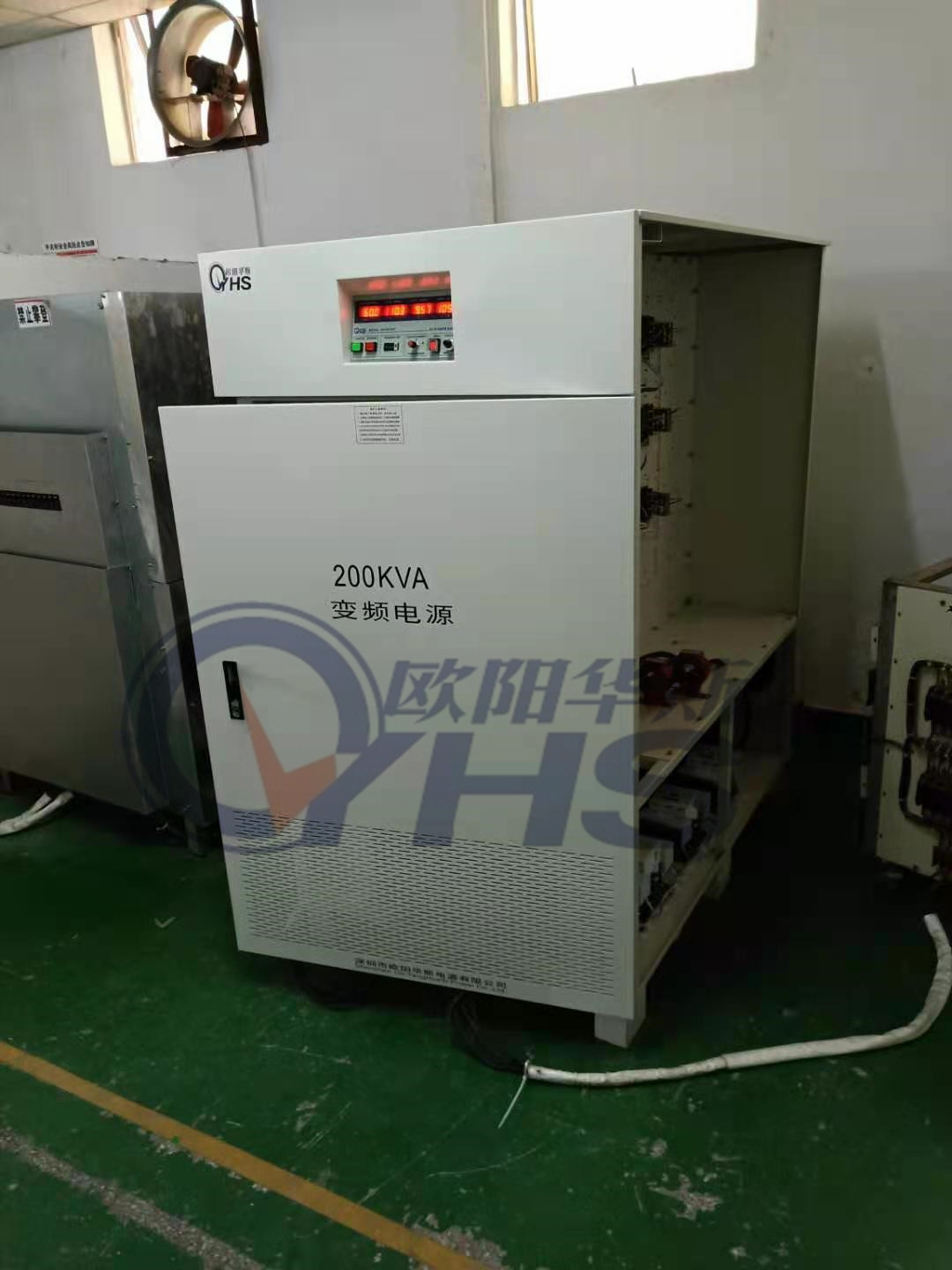 ŷ����˹����200KVA��Ƶ��Դ����������������������380V��50HZ