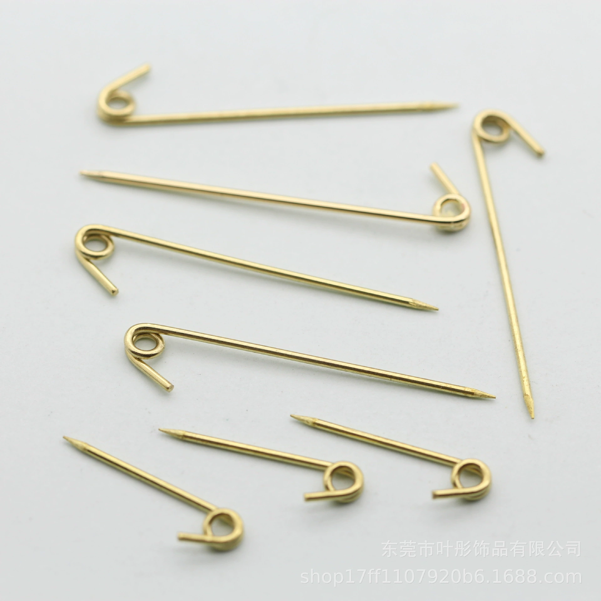 Фурнитура для украшений своими руками: латунные 9-образные булавки-заколки, эластичные 9-образные булавки, булавки-кролики, безопасные булавки, булавки Hasselblad