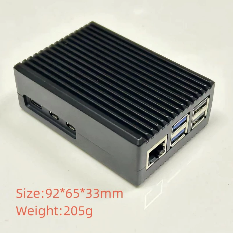 Пылесо-платформа Raspberry Pi 5-е поколение алюминиевый корпус с охлаждением защитный корпус