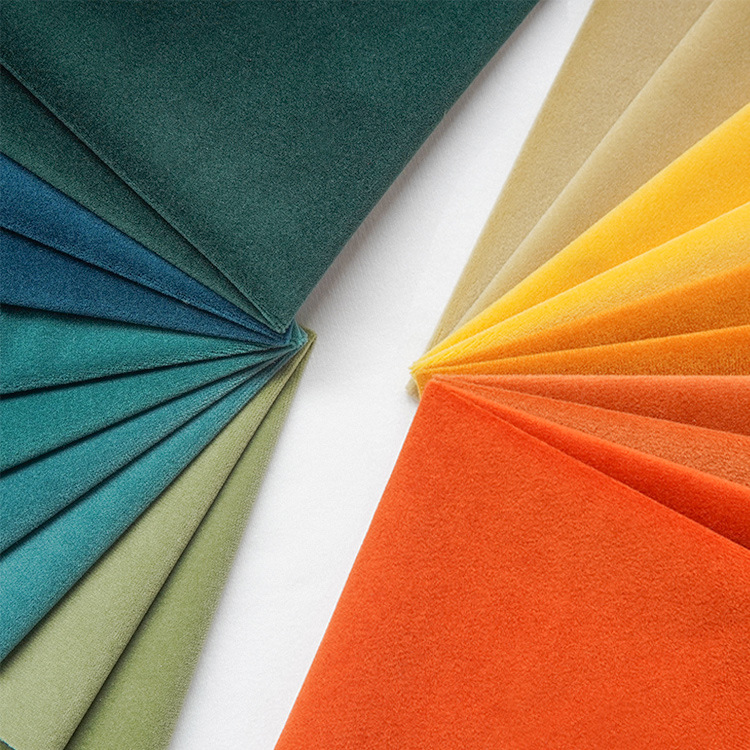 絨布定製磨砂絨不倒絨面料啞光厚實沙發布料無倒順毛靠墊抱枕