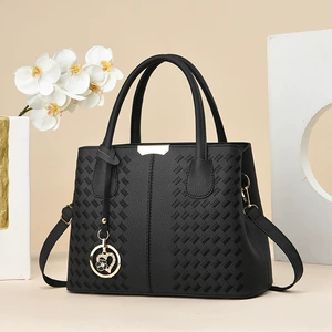 Fashion PU Crossbody Bag with Zipper and Car Line for Women