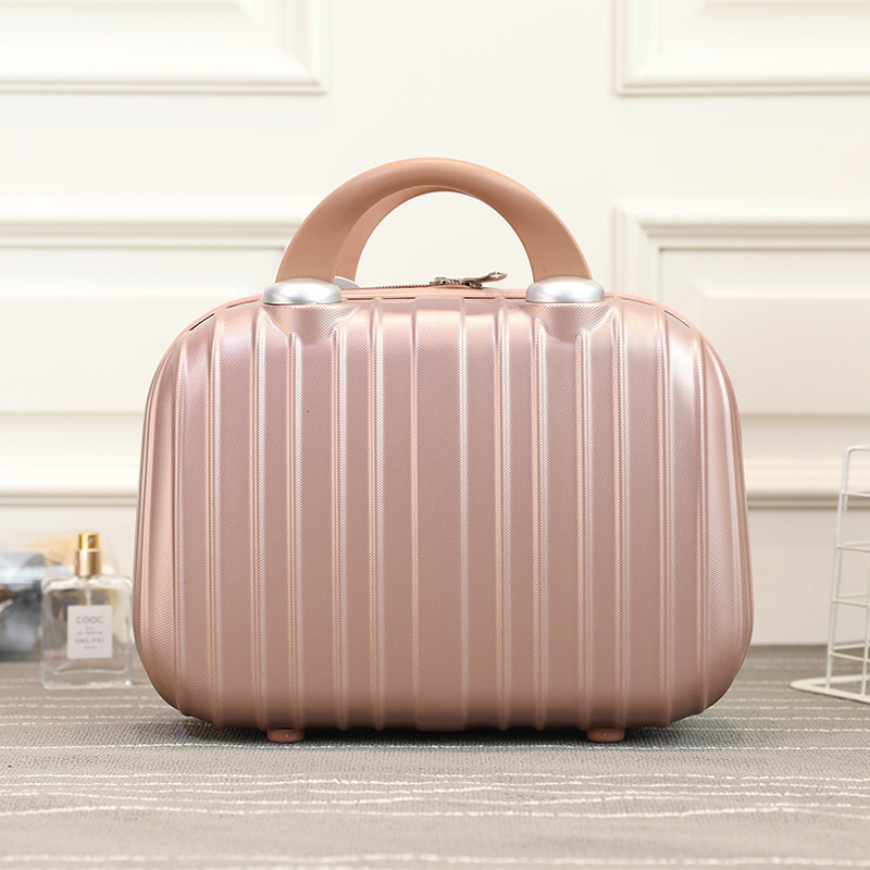 Maletas pequeñas al por mayor, maletas vintage, estuches de cosméticos, cajas de almacenamiento de equipaje, estuches de cuero, estilo lunar de moda