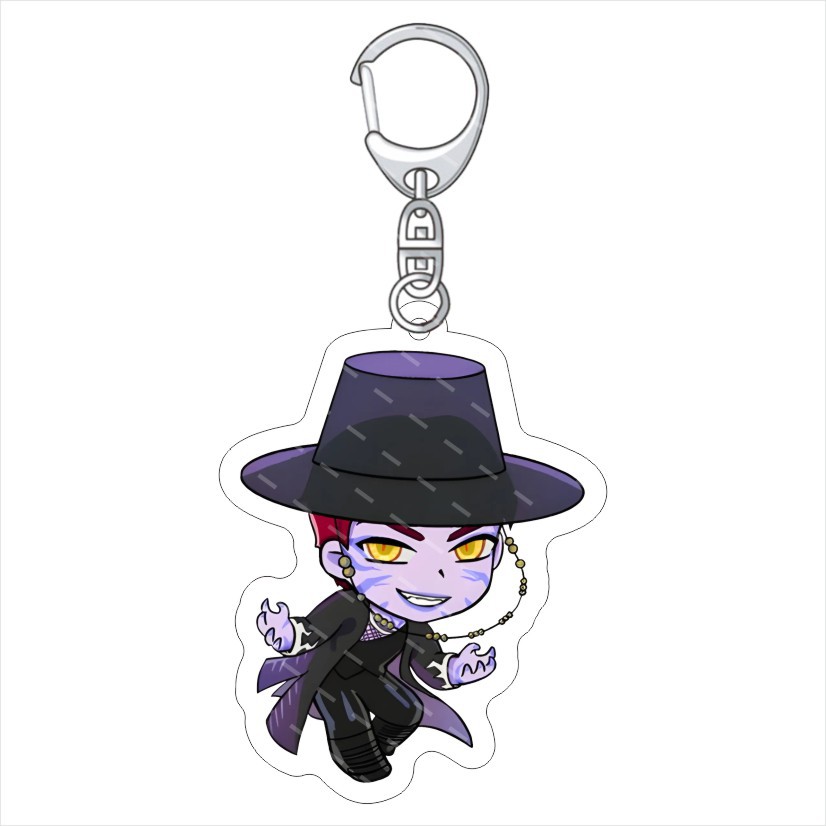 K-POP: Caza Brujas Colgante acrílico KPop Demon Hunters Keychain acrílico