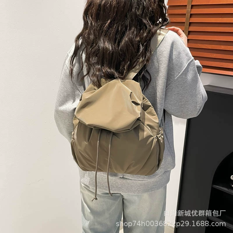Trend fashionable backpack, travel bag, drawstring, wholesale