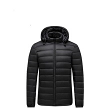 O 61830 Men's Lightweight Hooded Cotton Jacket ��ʿ����