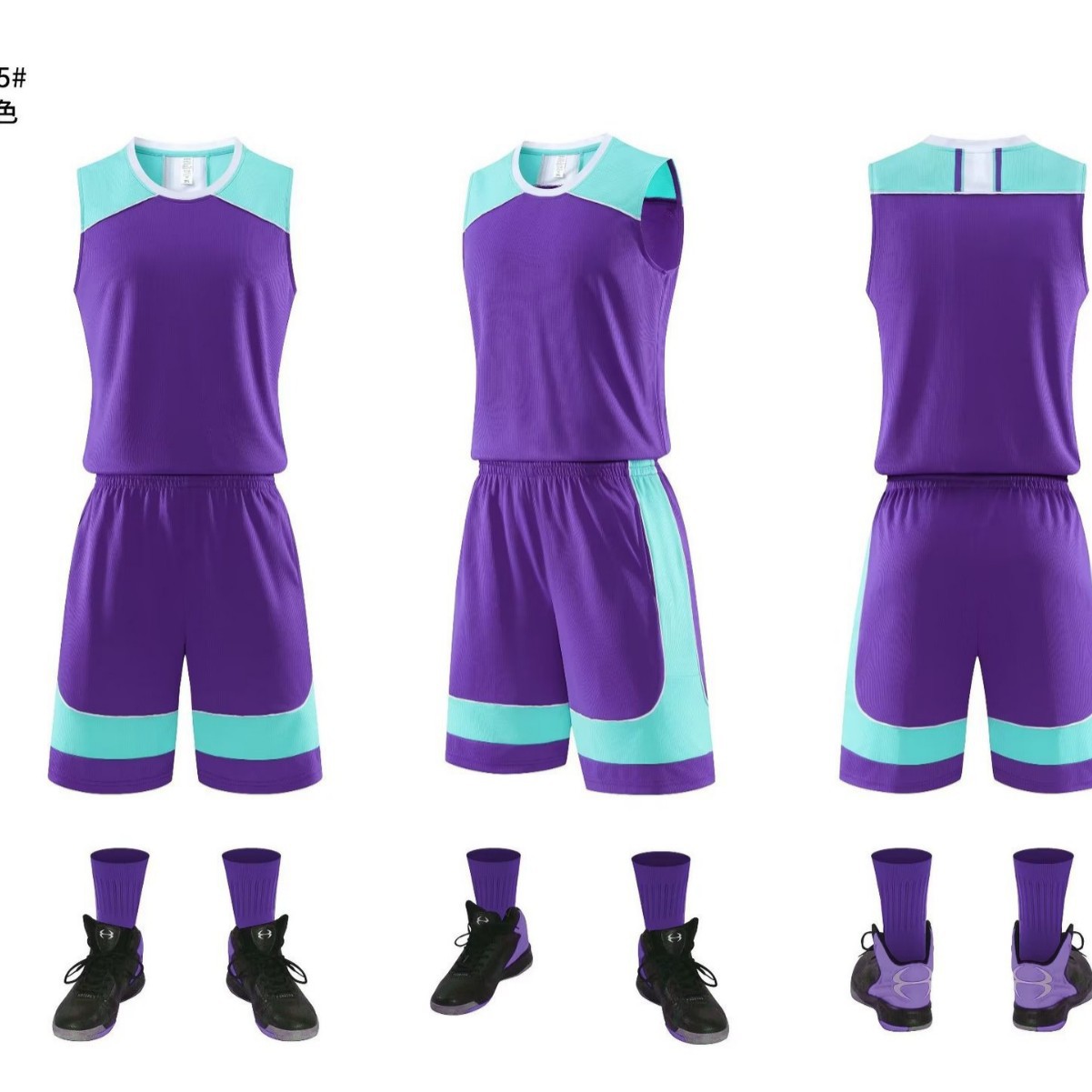 [Jin Rui] basketball uniform suit sports uniform jersey team uniform vest student training competition group Printing