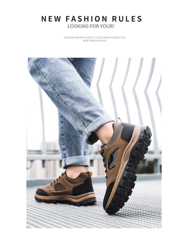 Chaussures pour hommes, chaussures de sport décontractées, chaussures tendance d'extérieur doublées en polaire, chaudes, à semelle épaisse, pour la course et la randonnée, en coton simple_voghion.com