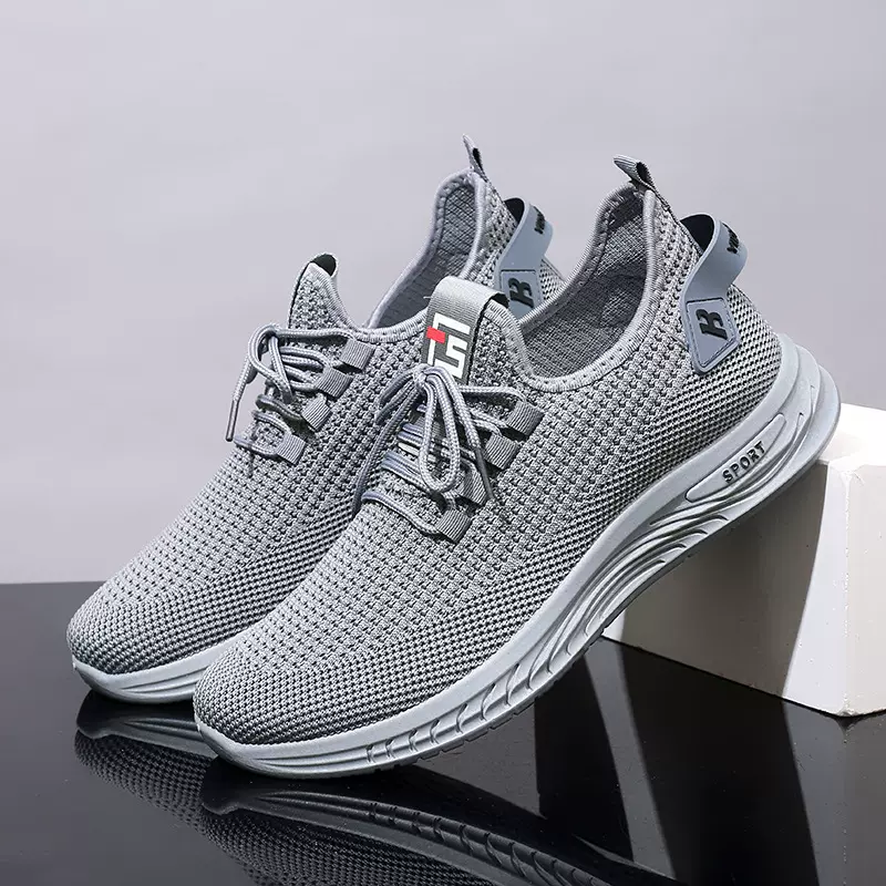 运动鞋夏季男网鞋轻盈舒适透气耐磨散步跑步健身网布凉鞋防滑耐磨