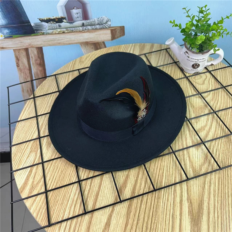 Sombrero de Gala de Ala Ancha para Primavera y Otoño image 5
