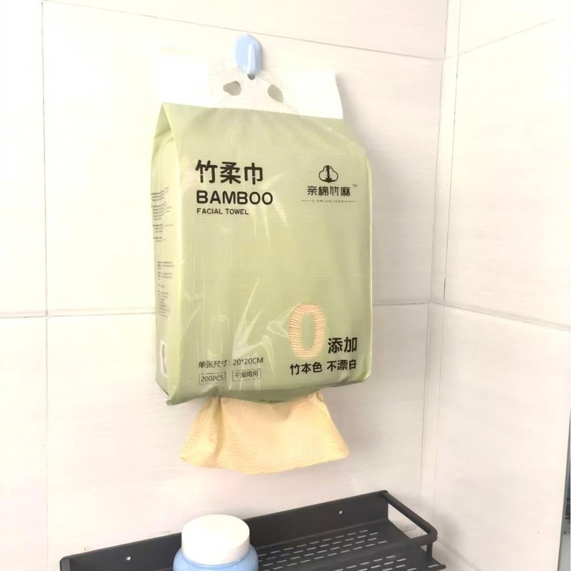 工場販売100は綿を抜くことができず、竹繊維100% の使い捨て洗顔タオルを厚くする美容化粧タオル|undefined