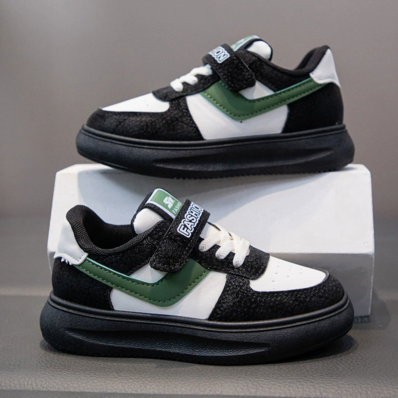 Кроссовки для детей Кроссовки для мальчиков весна осень 2024 новая корейская повседневная обувь дикая мягкая подошва для мальчиков