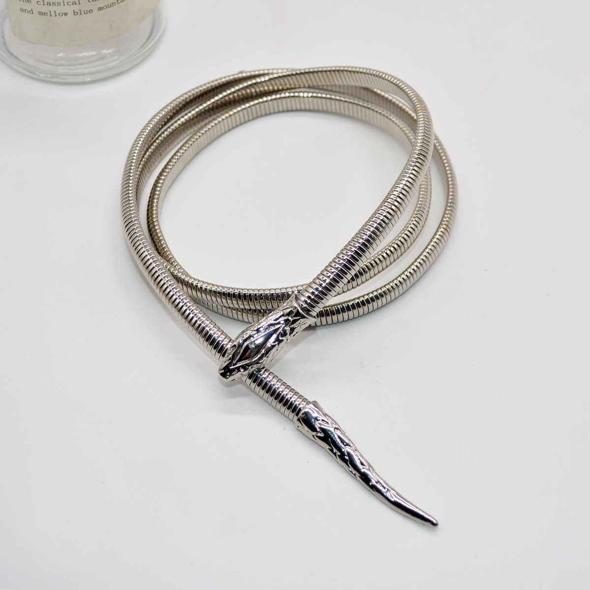 120g Weight Waist Chain Classification 1 Piece Quantity Daily Occasion Metal Material Snake Pattern Women's Gender Hip-Hop Style Hip-Hop Snake Metal Women's Chain Belts 8