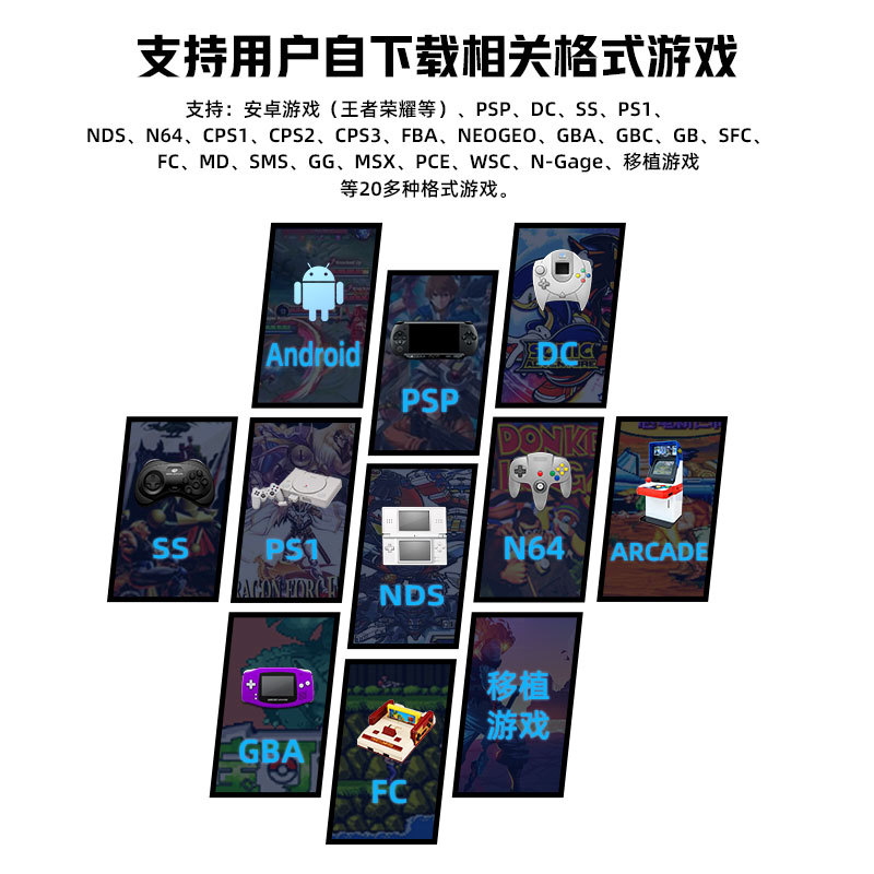 AliExpress mismo RG353M máquina de juego de Metal sensación de código abierto máquina de mano PSP Arcade Android máquina de juego portátil