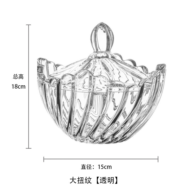 欧式玻璃罐香薰蜡烛罐糖果罐收纳摆件首饰品罐子消磁石水晶消磁碗|undefined