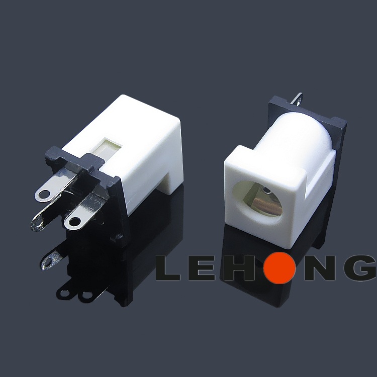 DC-012A-20白色/耐高温环保/DC电源插座/直流DC插座