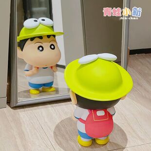 Crayon Small New Hand-made Frog Small New Ornaments Nohara New Help Model Surrounding Doll Doll Female Birthday Gift