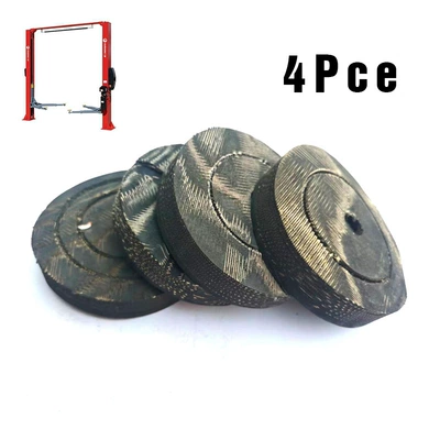 Thickened single hole lift thickened tire rubber pad car lift round rubber pad factory direct sales (Car jack)