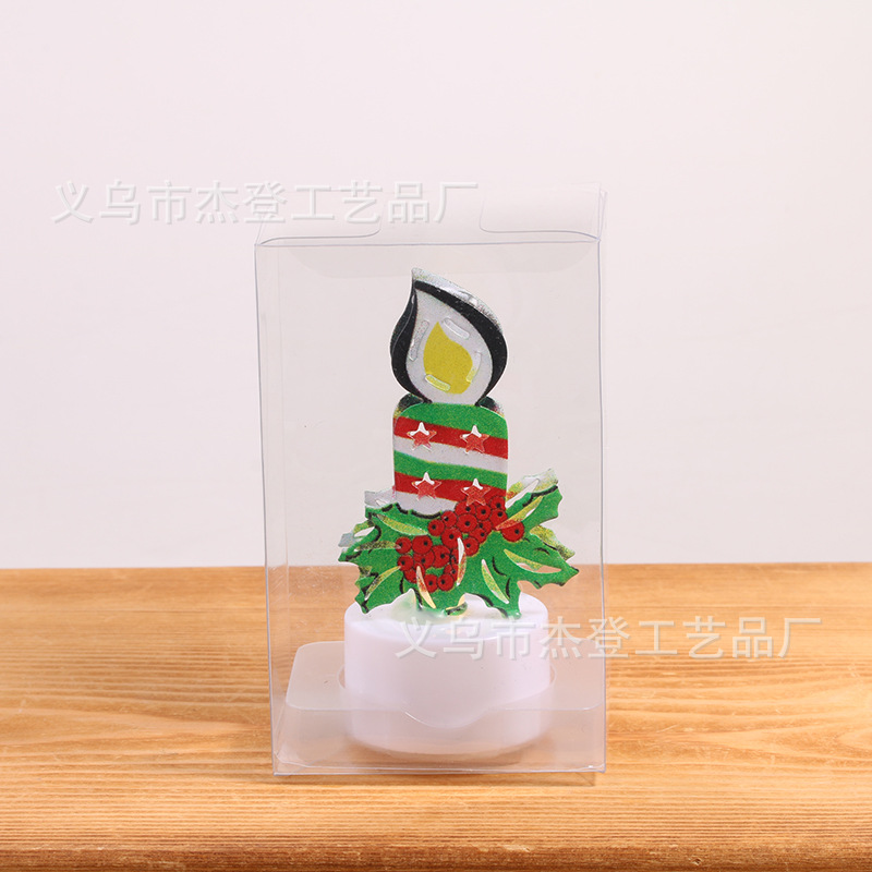 Lámpara de Vela Electrónica LED Hierro, Decorativo, para Navidad image 13