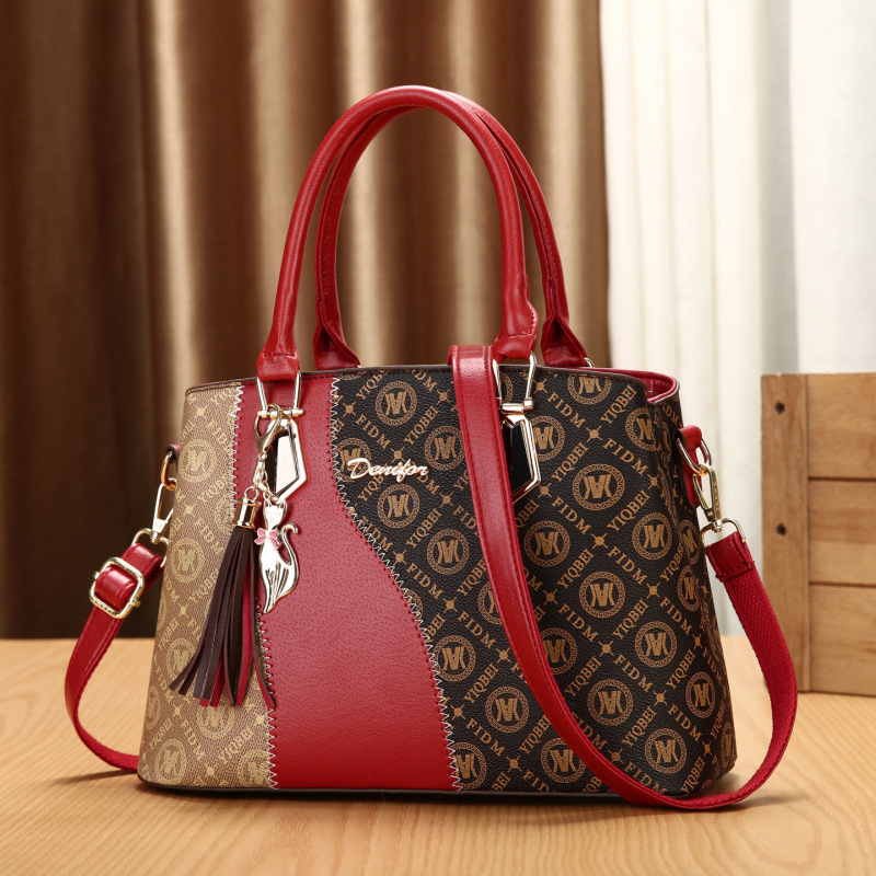 Elegido bolso de mano colgante casual diario empalme mochila temperamento versátil bolsas de hombro de viaje transfronterizas