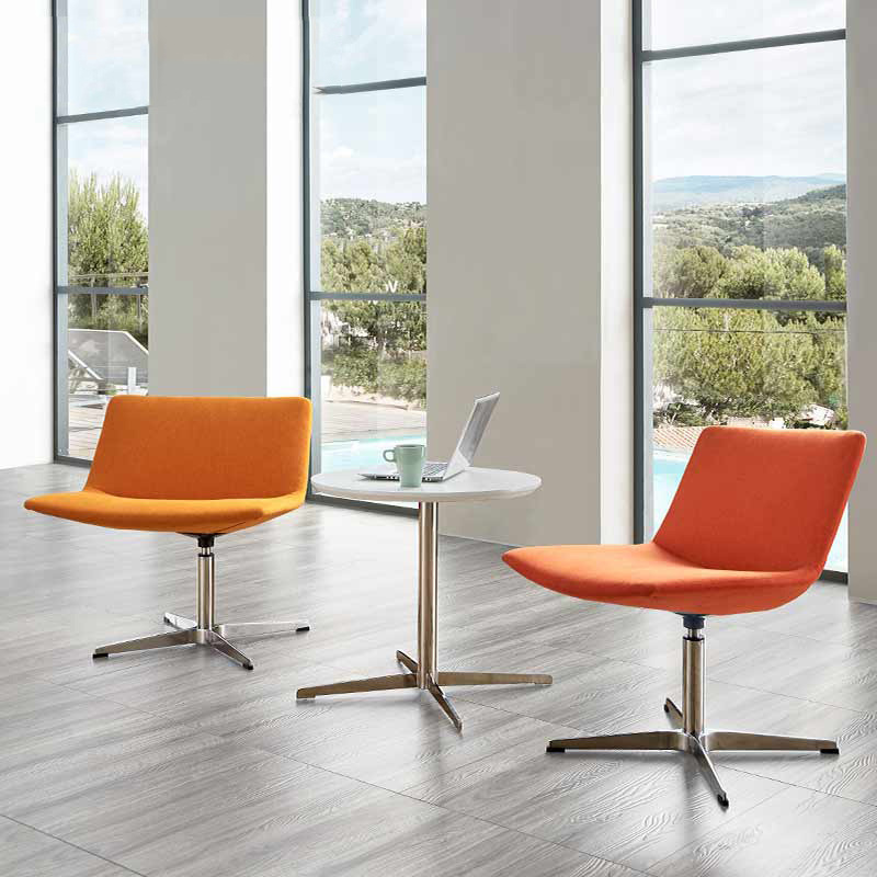 One Table and Two Chairs, Internet Celebrity Light Luxury Single Sofa Chair, Simple Reception and Negotiation Small Apartment Balcony Leisure Chair