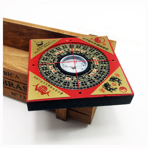 Professional Feng Shui Compass Bulk Hong Kong Tong Sheng Compass Pure Copper Panel High Quality Bakelite
