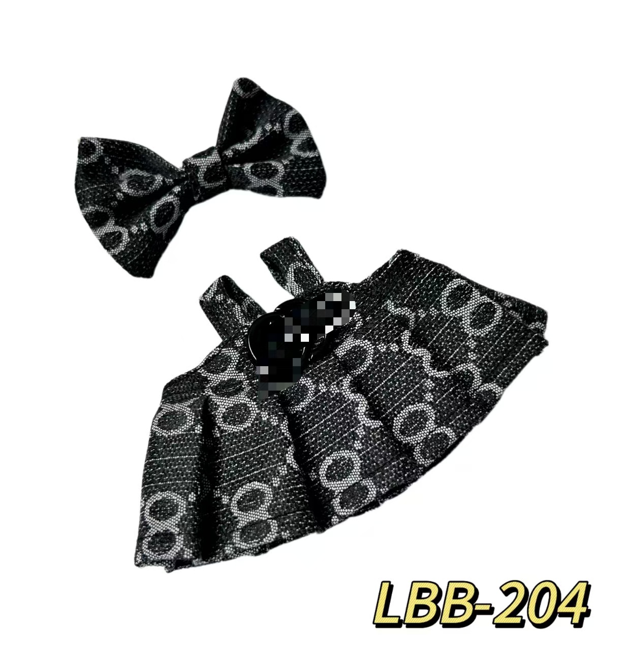 17 cm LABUBU una y dos generaciones de muñecas de polilla universal caja ciega fiesta pequeña falda de viento serie de accesorios de ropa de bebé