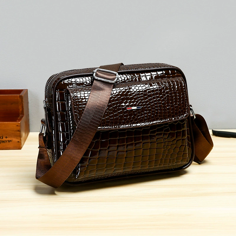 Fashionable one-shoulder bag, capacious shoulder bag