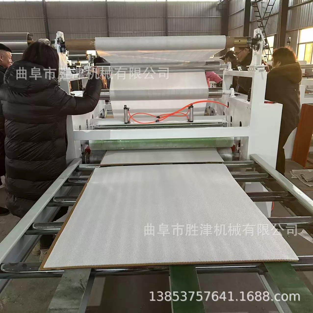 发泡棉棉布胶膜贴合机鞋垫子粘合设备EVA发泡棉网格布料复合机