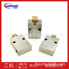 光学机械VOA衰减跳线适配器铝氧化金属壳体CNC件加工外壳氧化铝