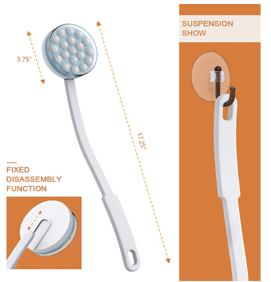 Long Handle Bath Brush Image 5