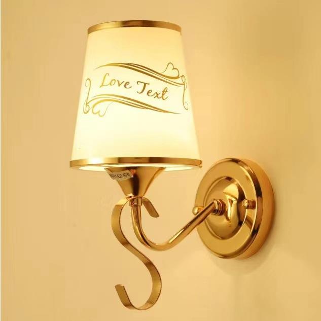 Lámpara de cabezal de cama pasillo dormitorio escalera de belleza # lámpara de pared creativa moderna sala de estudio norte cabezal de cama simple lámparas de belleza