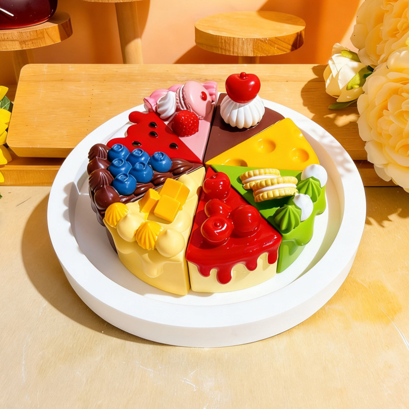 [99% Flawless] Food and Play Series Aromatherapy Plaster Cake Pizza DIY Handmade Graffiti Artwork