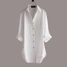 韩版白色衬衫长袖宽松衬衣内搭长袖打底衫时尚女百搭宽松衣服