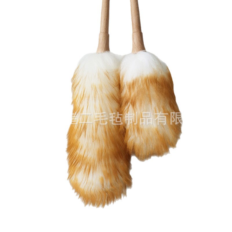 Plumero de lana plumero de polvo doméstico al por mayor limpieza LIMPIEZA DE POLVO coche no estático plumero de lana