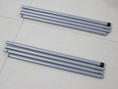 2.4 meters outdoor canopy pole tent door Pole Arbor pole tent pole enlarged bold wind-resistant good pair (Çadırlar)