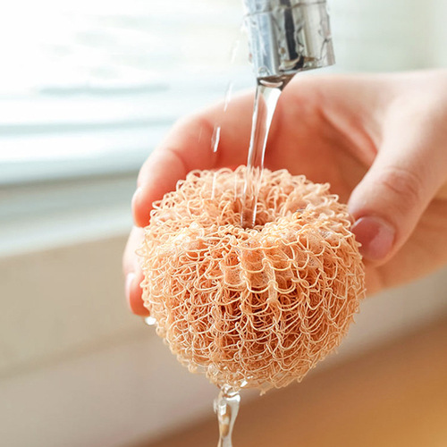 Nano cleaning ball steel wire ball does not shed wire kitchen dishwashing pot household pot washing brush with handle cute cleaning ball