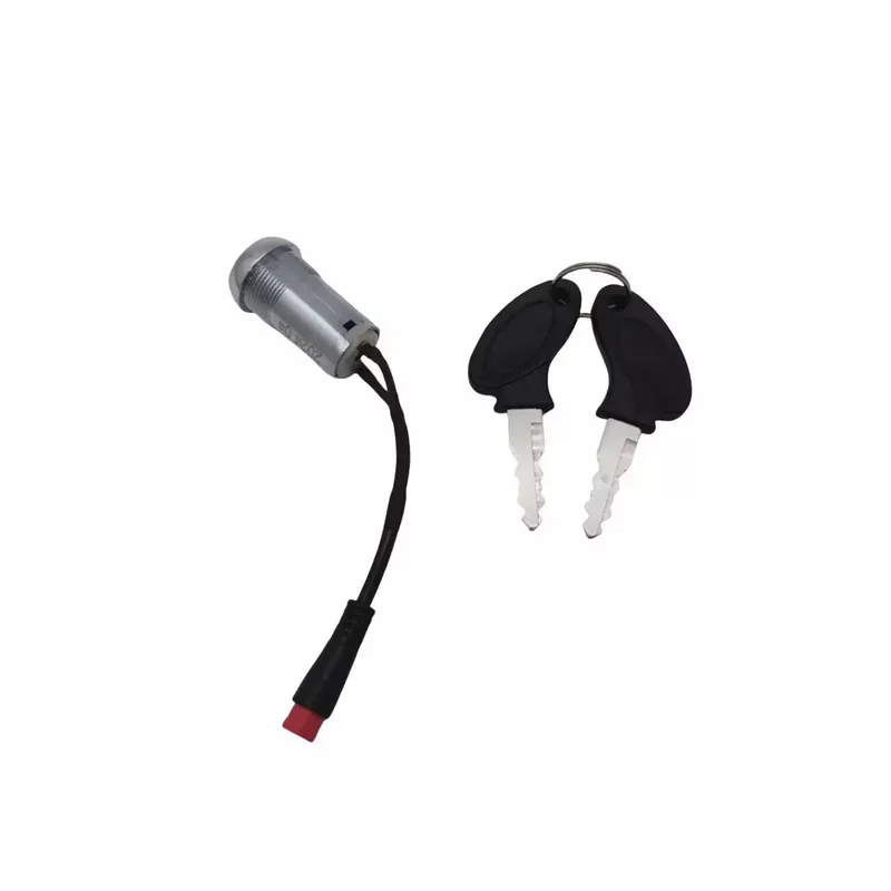 Electric scooter, electric car, lock, waterproof switch key