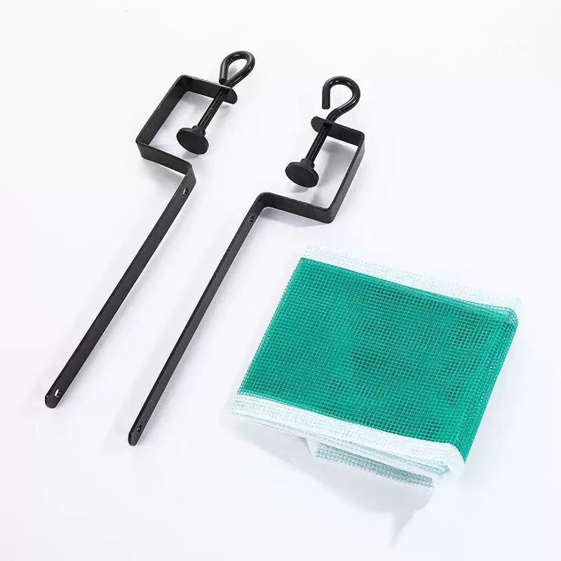 Juego de raquetas de tenis de mesa para comercio exterior, incluye pelotas de tenis de mesa, raqueta, red, bolsa para raqueta, alta elasticidad, portátil.