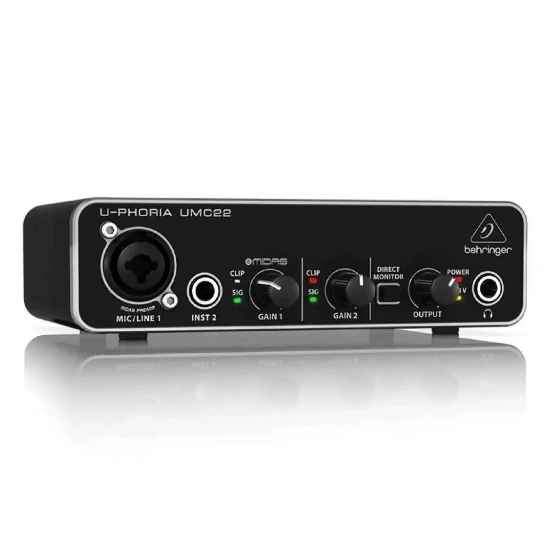 Behringer Monitor2USB, усилитель для наушников/гарнитуры, периферийное оборудование