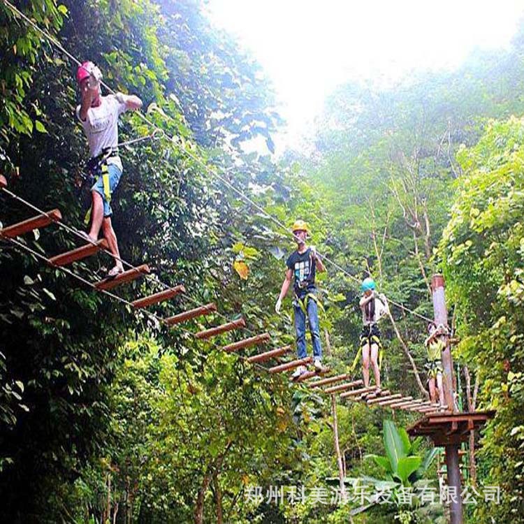 Heilongjiang Yichun Outdoor High -altitude suspension bridge project…