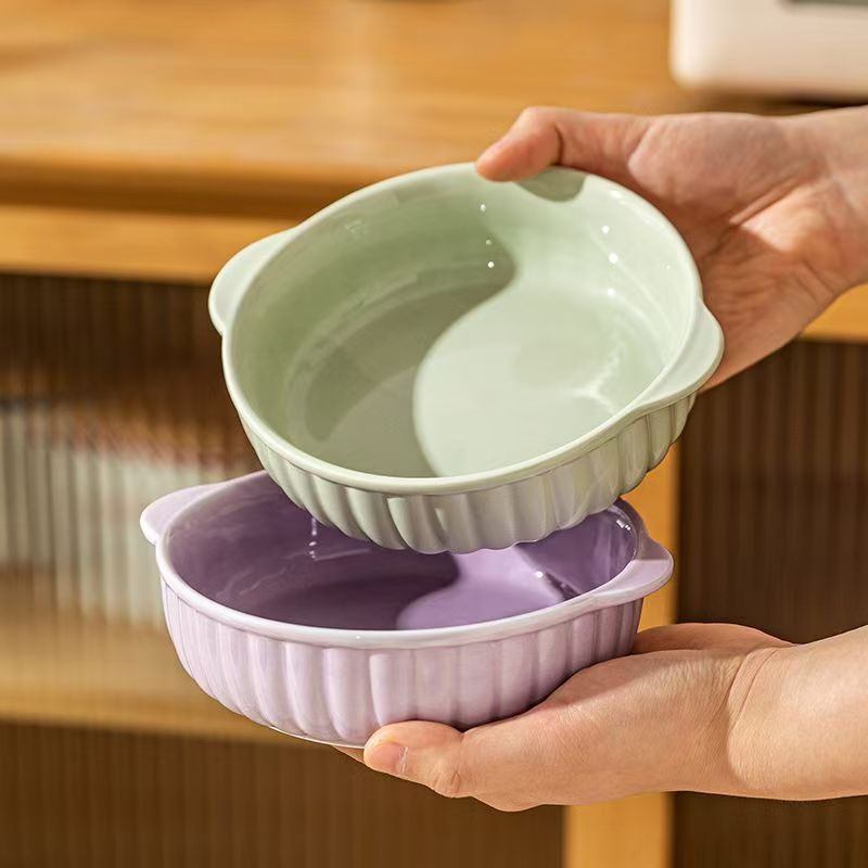 代発双耳水蒸し卵碗陶磁器蒸し碗の空気揚げ鍋を焼いてご飯を混ぜます。|undefined